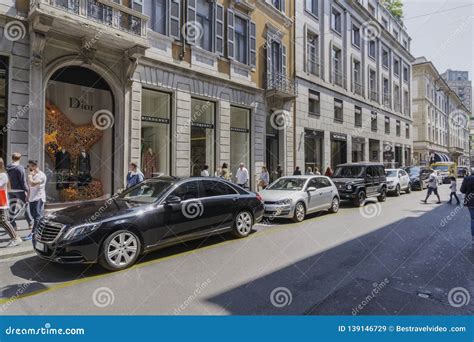 burberry via monte napoleone|Via Montenapoleone, Milan's major fashion street .